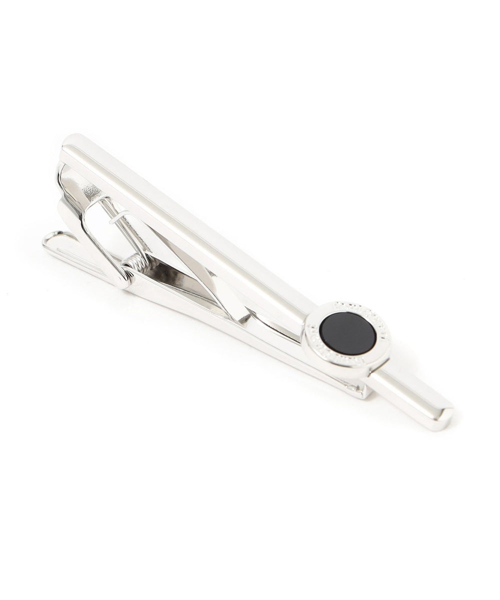 ラウンドオニキスタイバー/ネクタイピン(化粧箱付き)(小物・雑貨