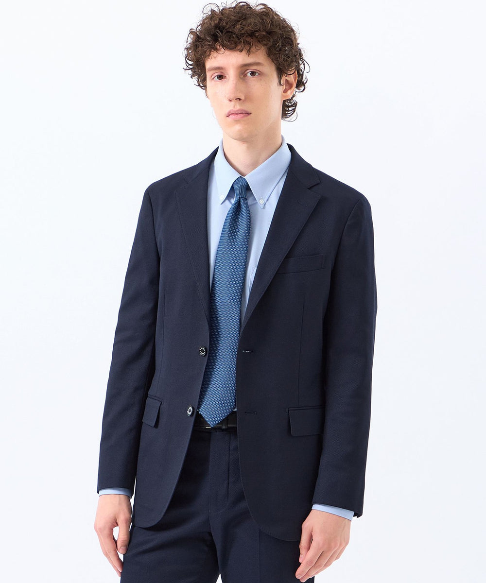 トロッター ジャケット #000（ナンバーゼロ）バーズアイストレッチ