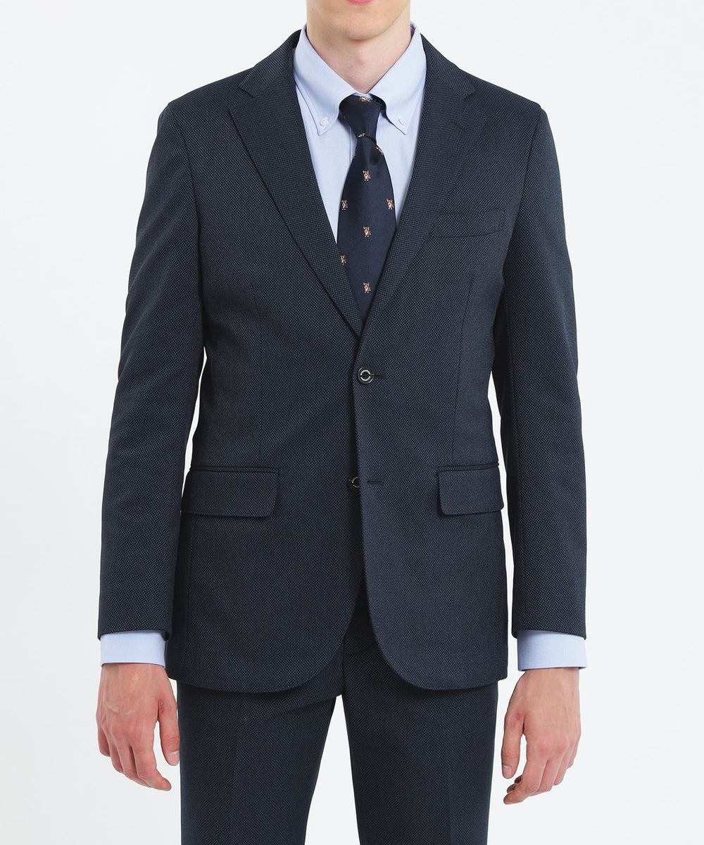 トロッター ジャケット#000（ナンバーゼロ）バーズアイストレッチ