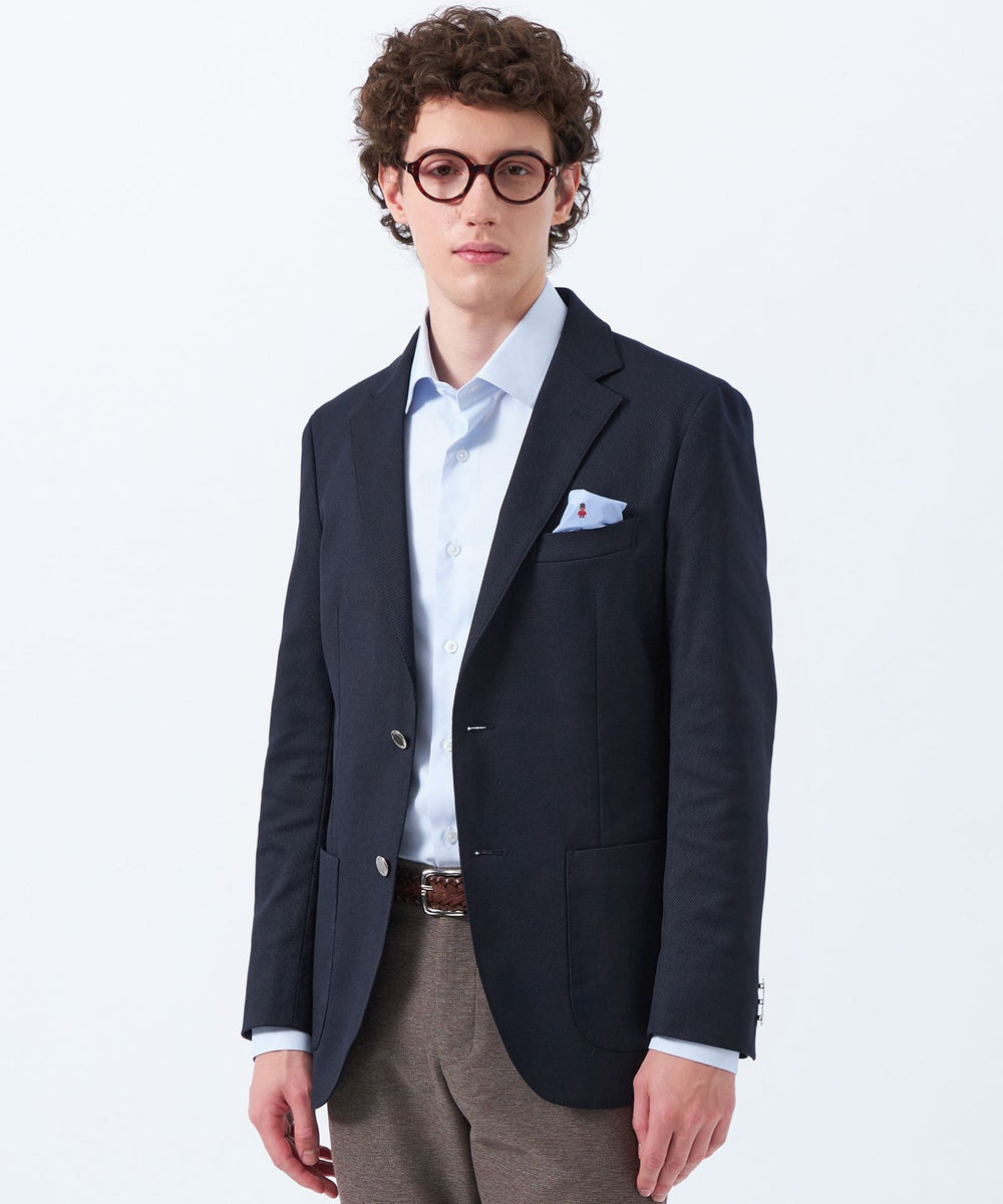 トロッター ジャケット ブレザー #000（ナンバーゼロ）バーズアイ