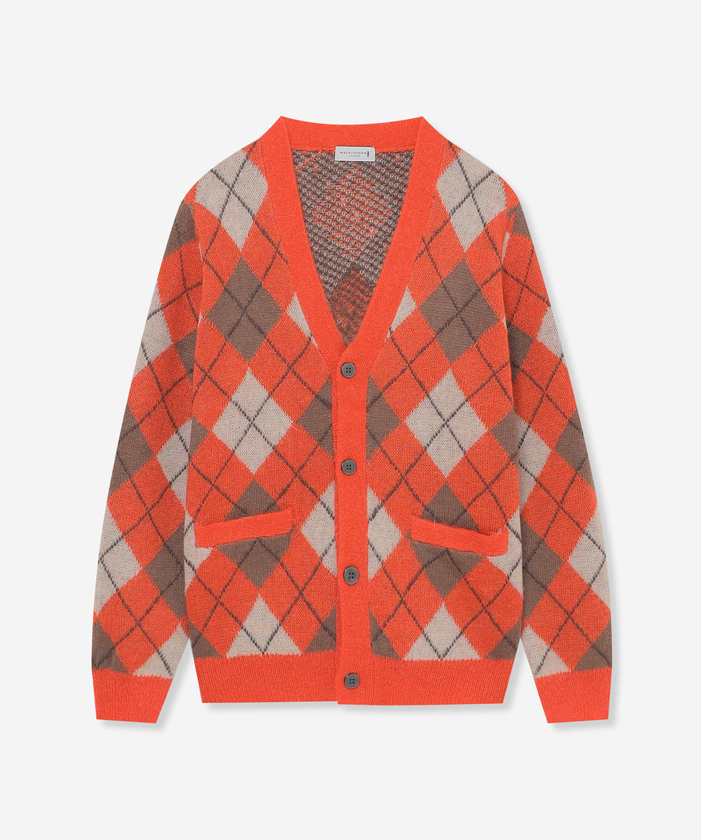 モヘヤアーガイルカーディガン(トップス)｜MACKINTOSH LONDON
