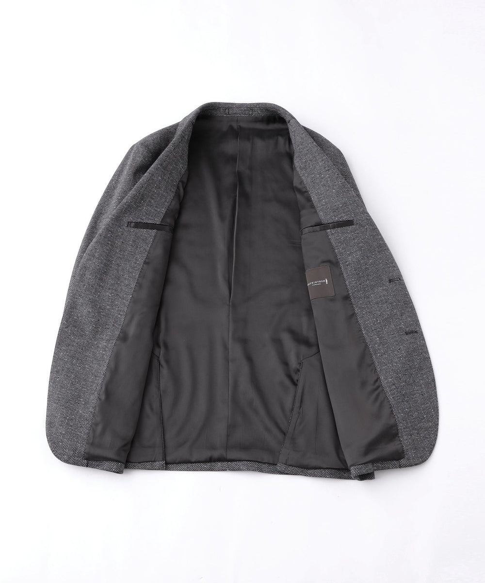 WEB・一部店舗限定】【FLEX JERSEY】ヘリンボーンジャケット