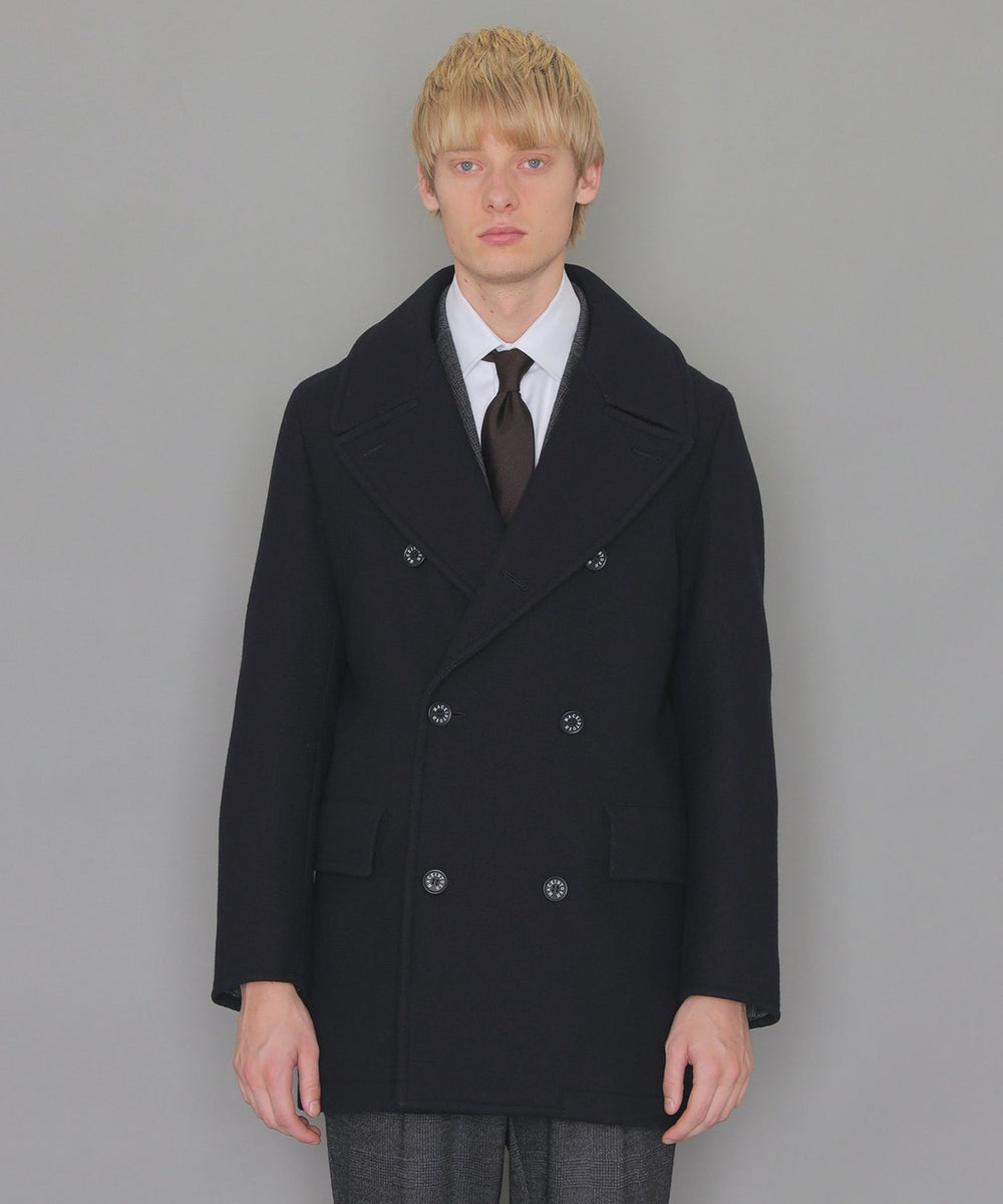 ダブルフェイスメルトンピーコート(ブルゾン)｜MACKINTOSH LONDON