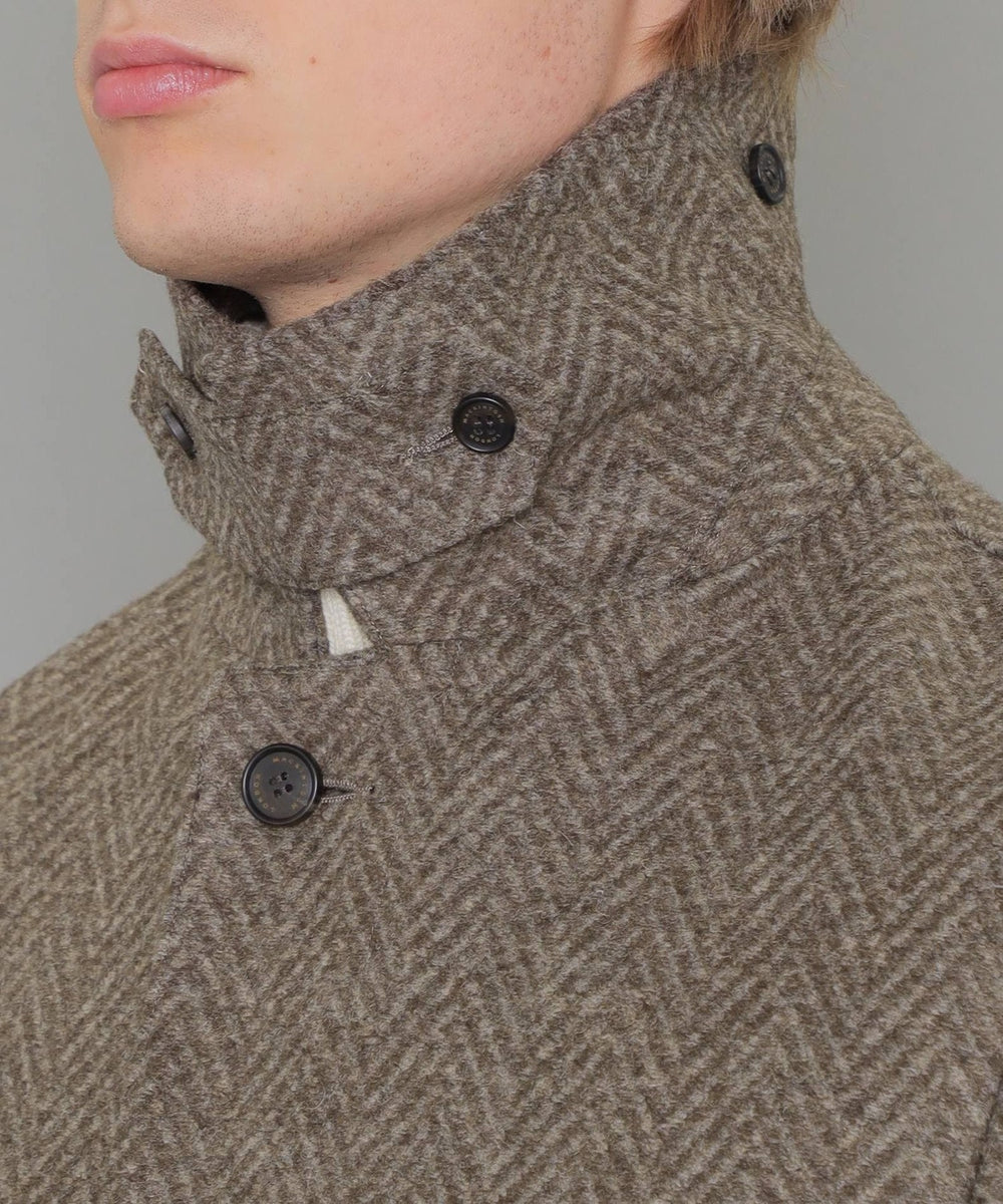 LEON掲載】【DUNFORD】【ROMA/ローマ】ヘリンボーンジャージーステン