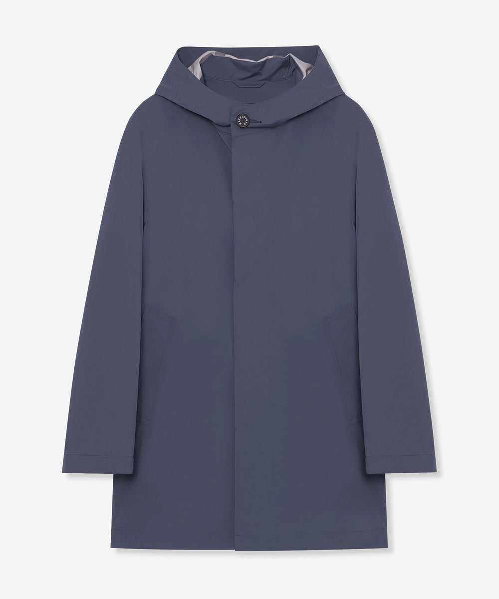 3レイヤーナイロン フーデッドアウター(コート)｜MACKINTOSH LONDON