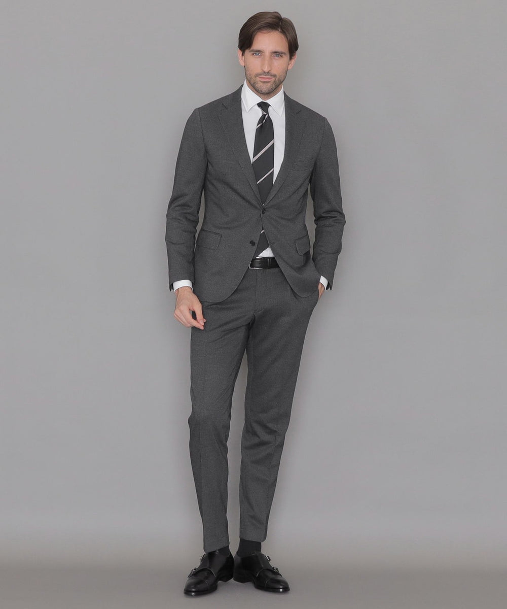 WEB・一部店舗限定】【FLEX JERSEY】ダブルカバーハウンドトゥース