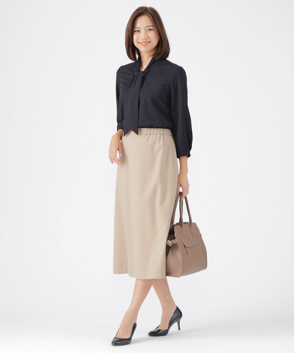 L】【ウォッシャブル】【セットアップ対応】ストレッチドビーボウタイ