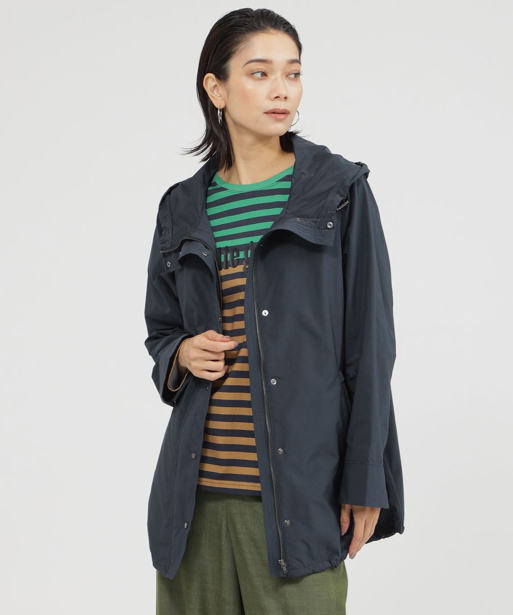 はっ水】【ウォッシャブル】マイクロタフタミドルコート(コート)｜EVEX