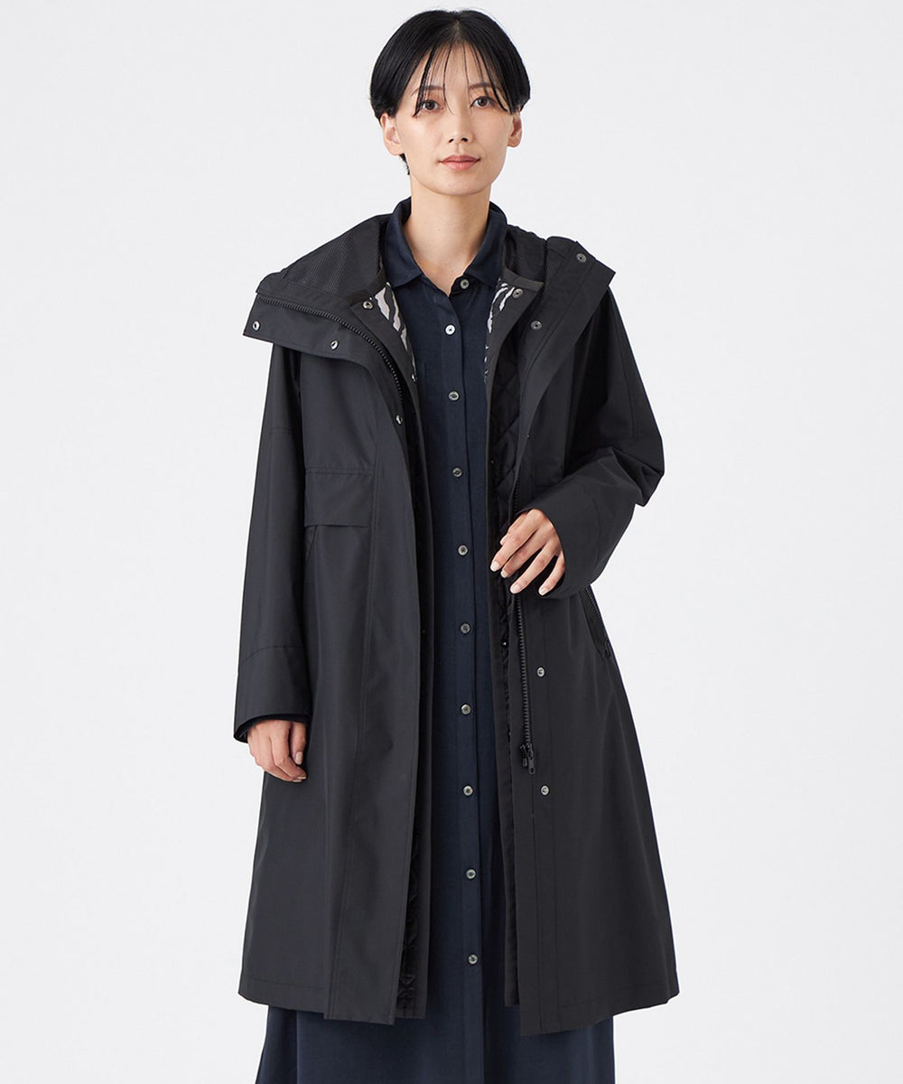 カタログ掲載】【透湿防水・防風】パーテックス3WAYコート(コート