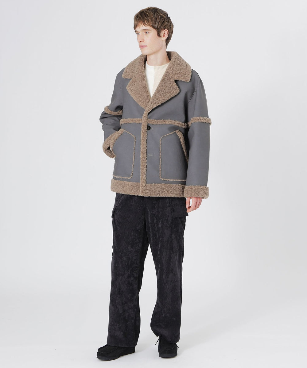 フェイクシアリングジャケット(ブルゾン)｜LOVELESS(ラブレス)の