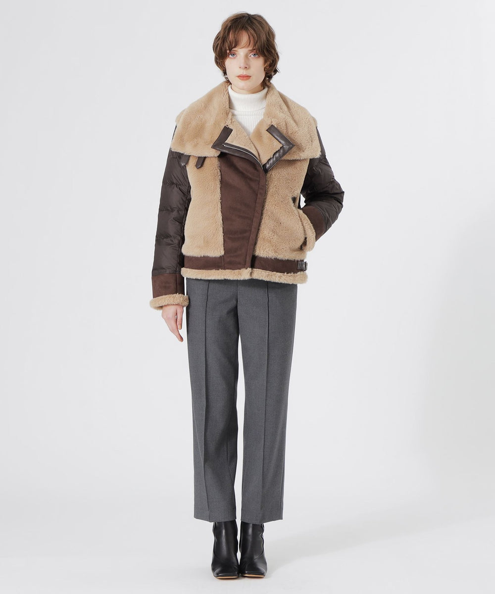 ファーコンビライダースダウン(ブルゾン)｜LOVELESS(ラブレス)の