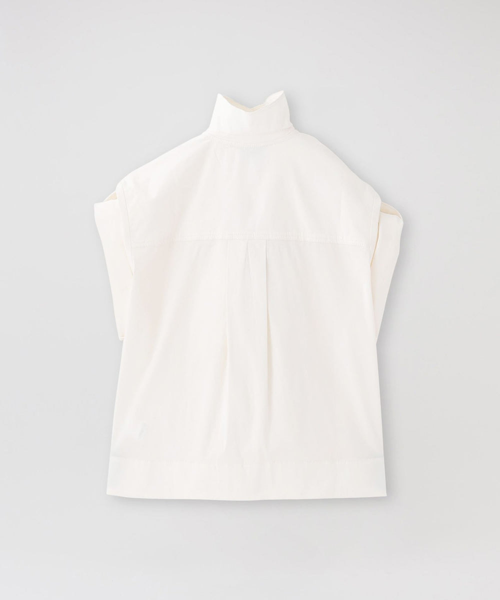 GANNI/ガニー】ブラウス Stretch Cotton Cowl Neck Blouse W0690