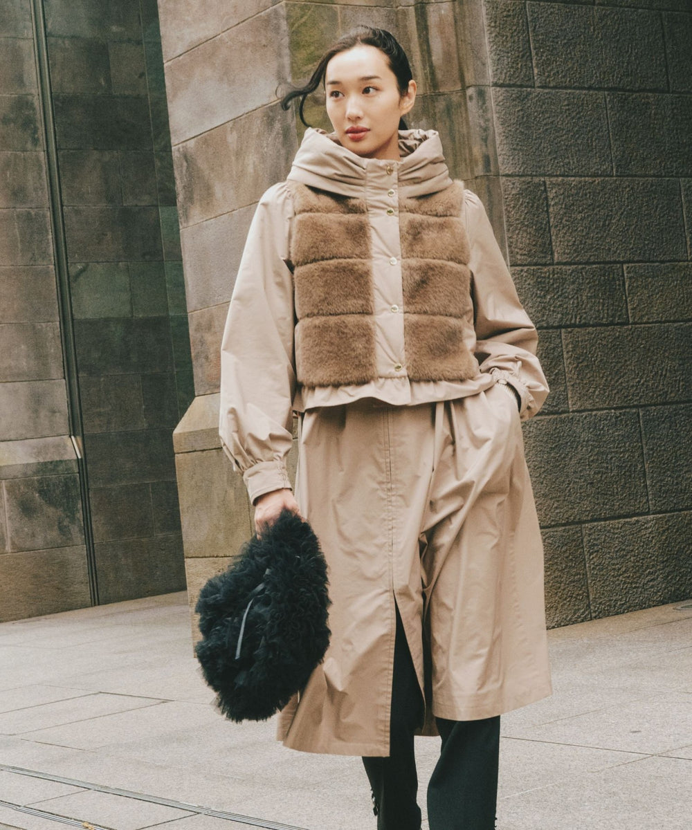 STORY掲載】3WAYタフタ ダウンコート(コート)｜TO BE CHIC(トゥー ビー