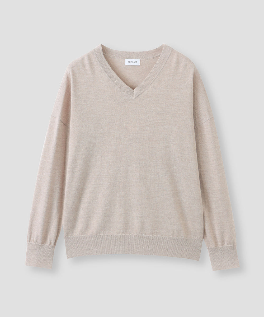ハイゲージVネックニット(トップス)｜MACKINTOSH PHILOSOPHY