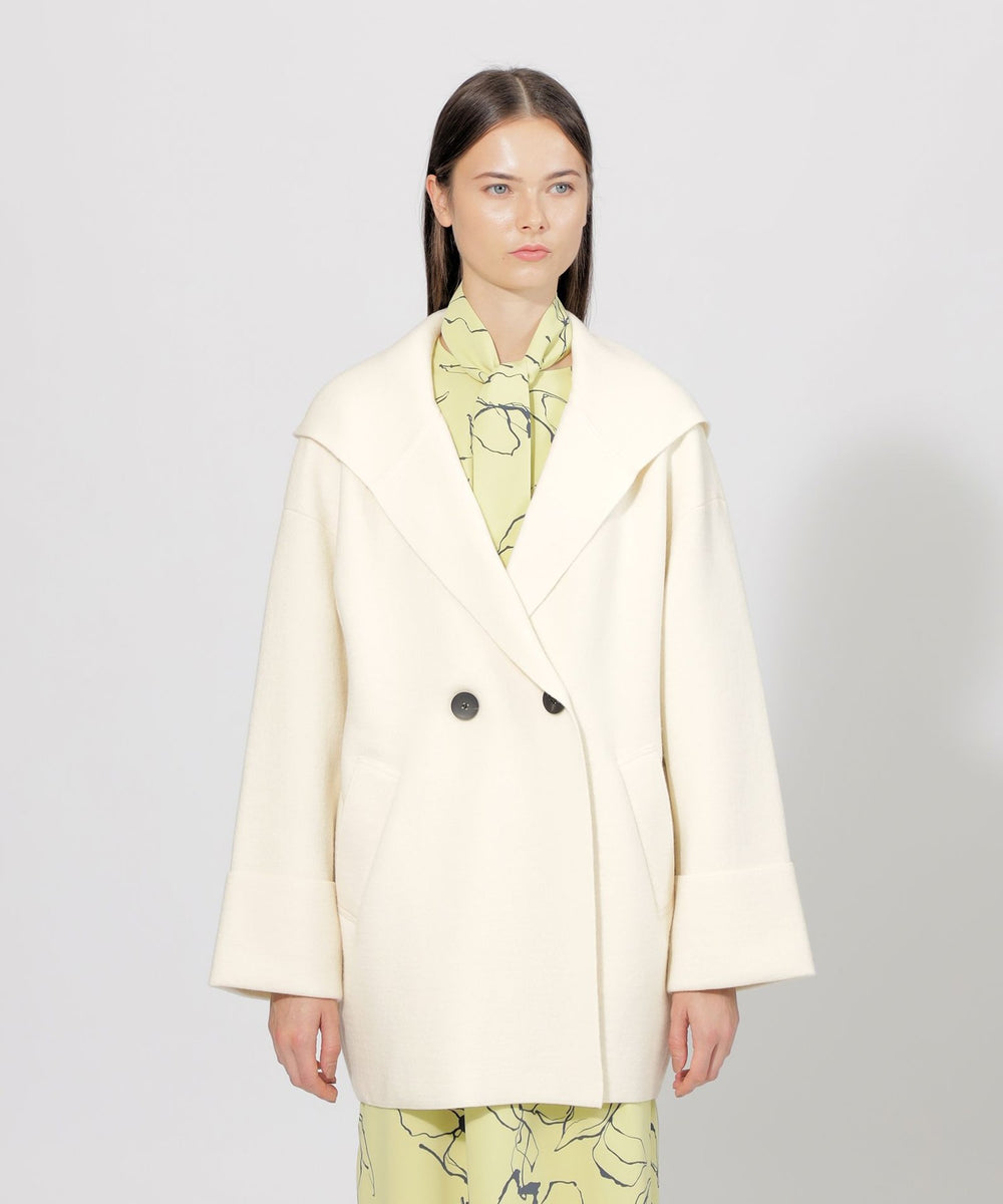 フーデッドコクーン ニットコート(コート)｜EPOCA(エポカ)の