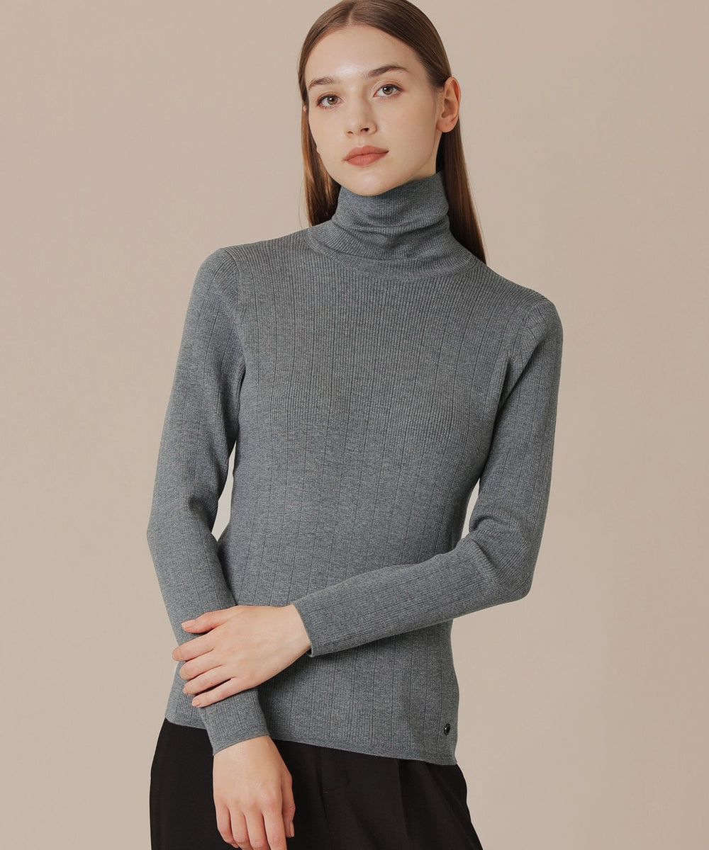 Precious掲載】クリアニットリブタートル(トップス)｜MACKINTOSH