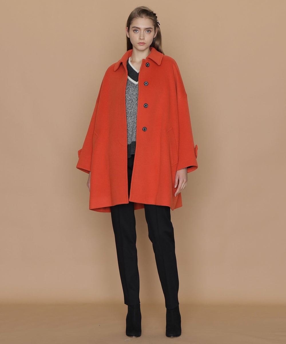 エクラ掲載】【ROSLEY/ロズリー】ピュアラムビーバーステンカラー