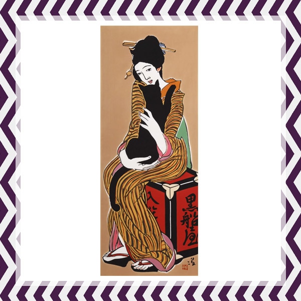 SHOCHIKU STORE | 松竹ストア絵てぬぐい 原画:竹久夢二「黒船屋