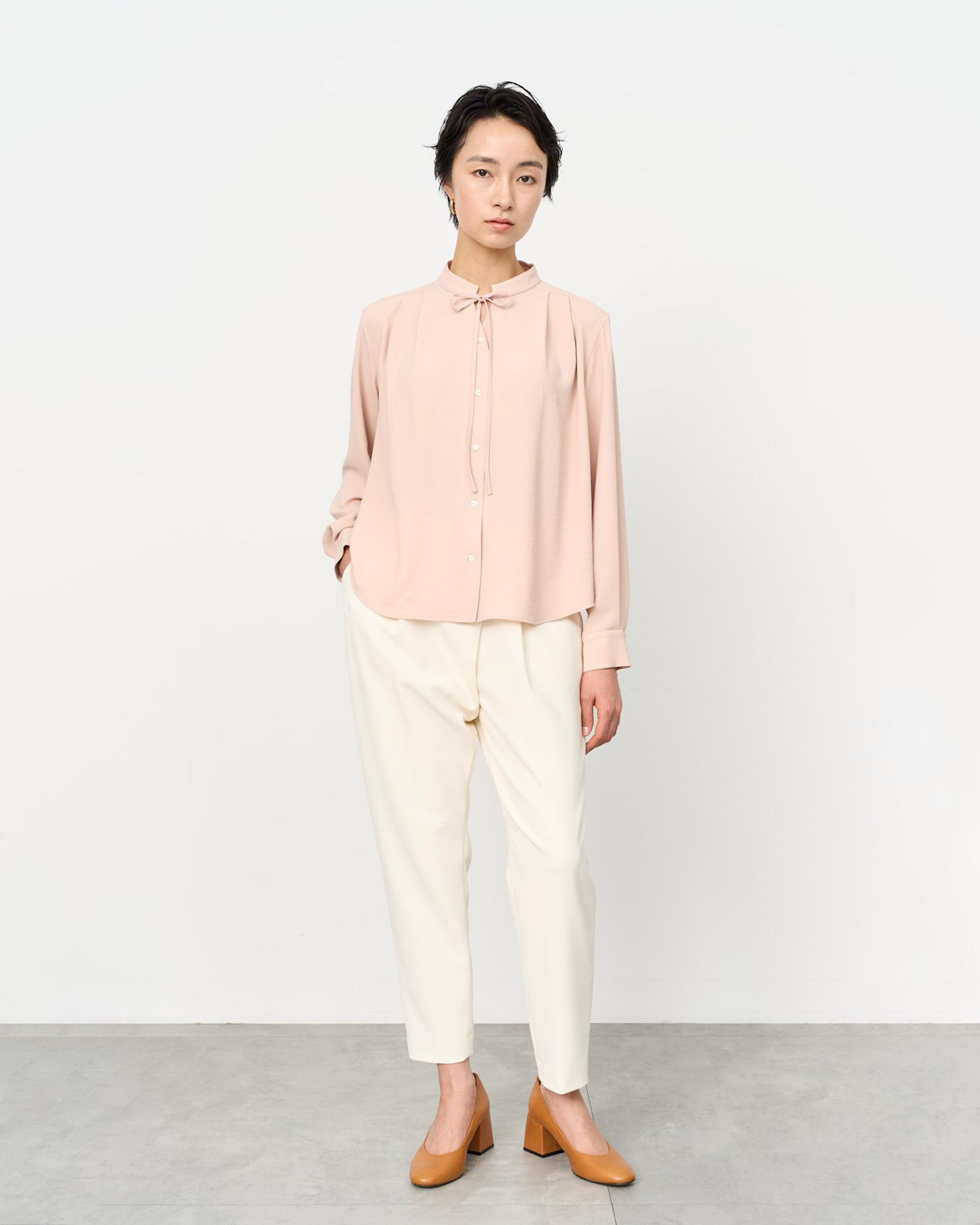 ジョーゼットリボンブラウス - SOÉJU online store｜上質な大人の女性