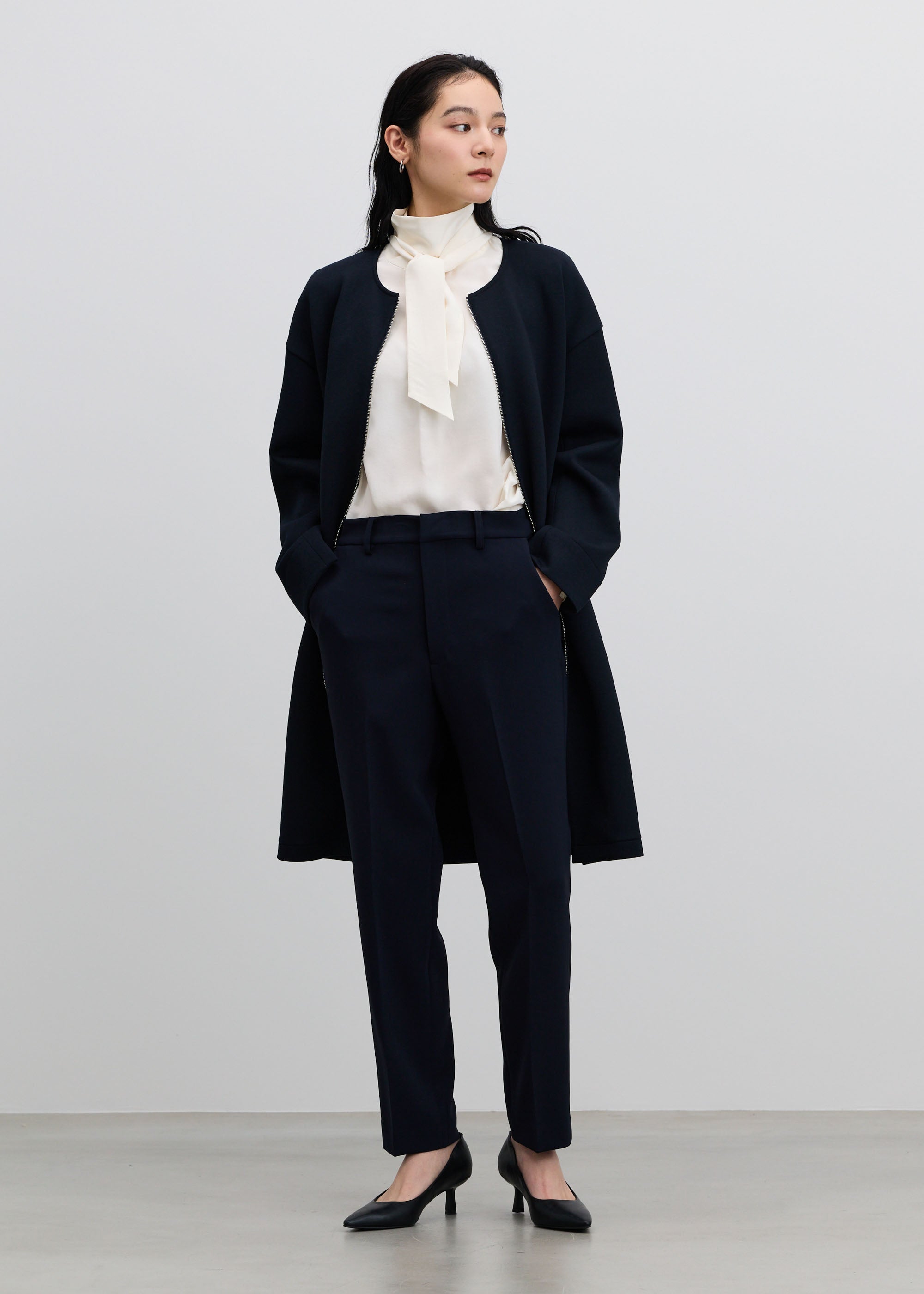 シルクボウタイブラウス - SOÉJU online store｜上質な大人の女性の