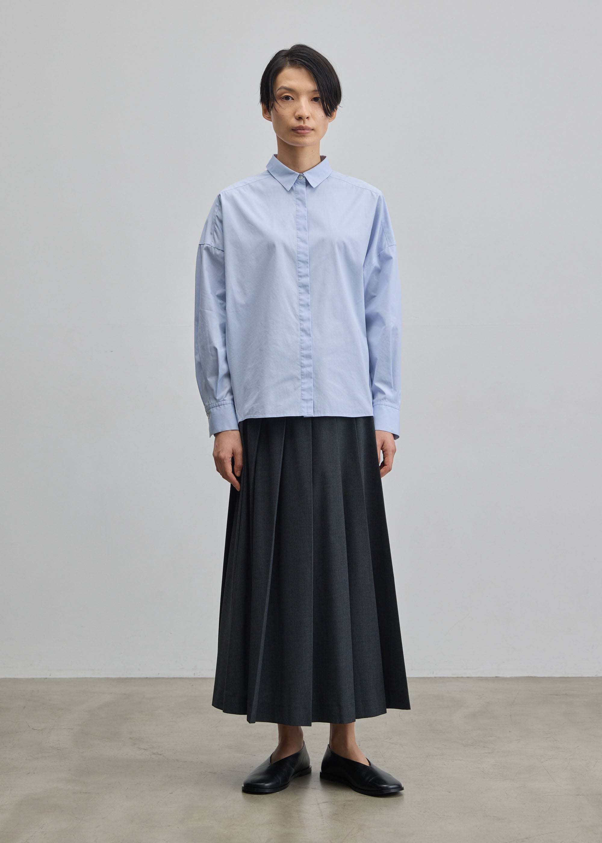 コクーンシャツ - SOÉJU online store｜上質な大人の女性のためのトップス