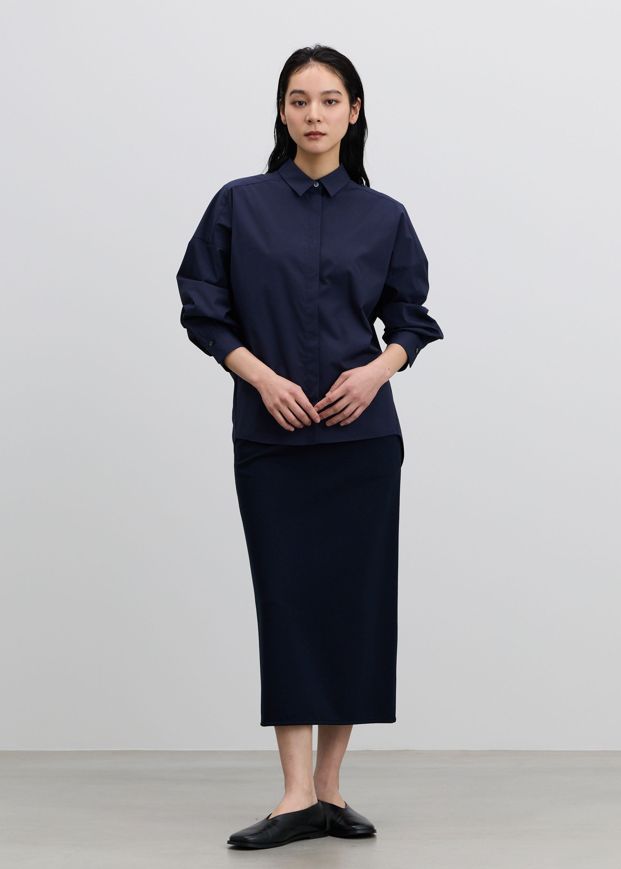 コクーンシャツ - SOÉJU online store｜上質な大人の女性のためのトップス