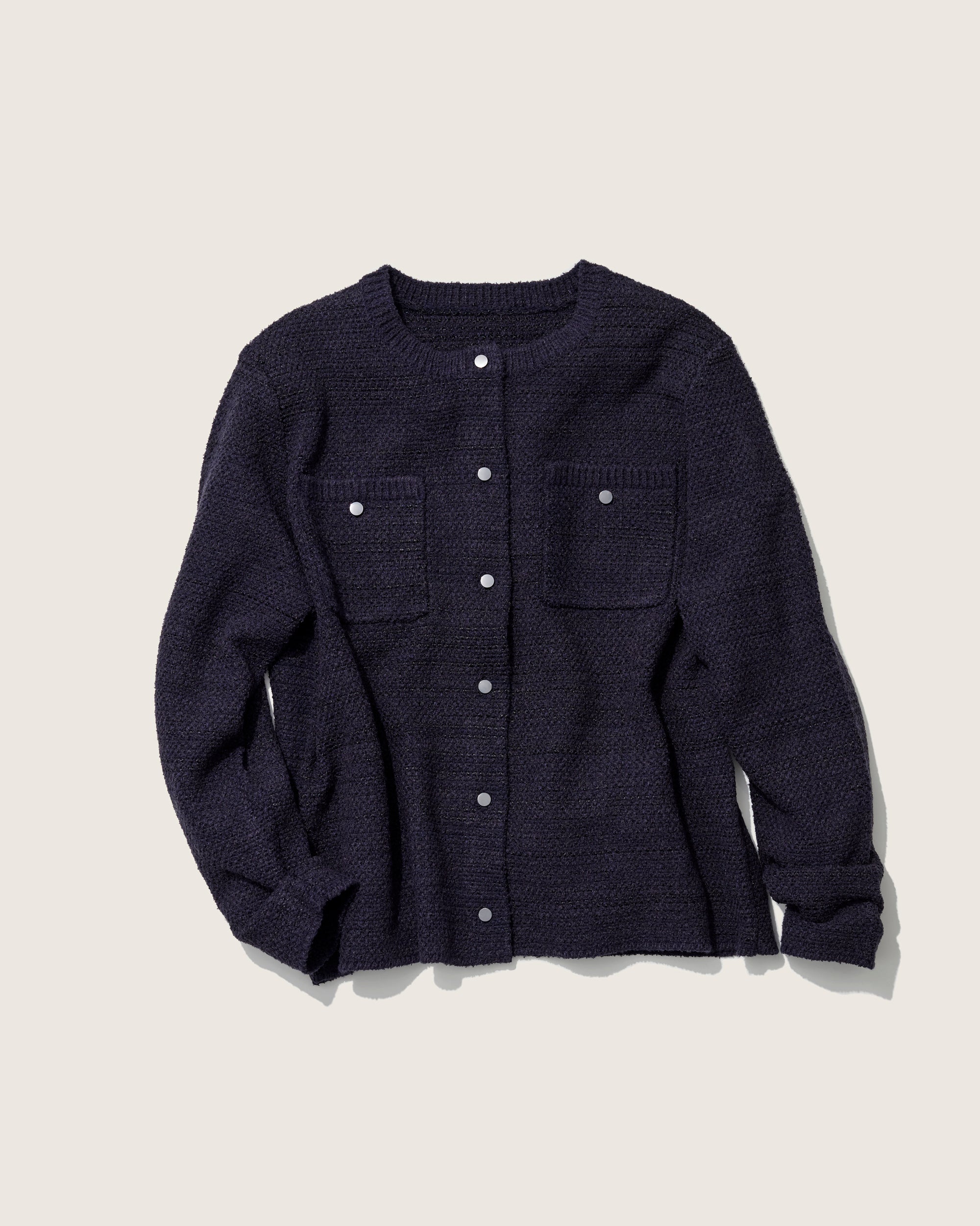 鹿の子ニットカーディガン- SOÉJU online store｜上質な大人の女性の