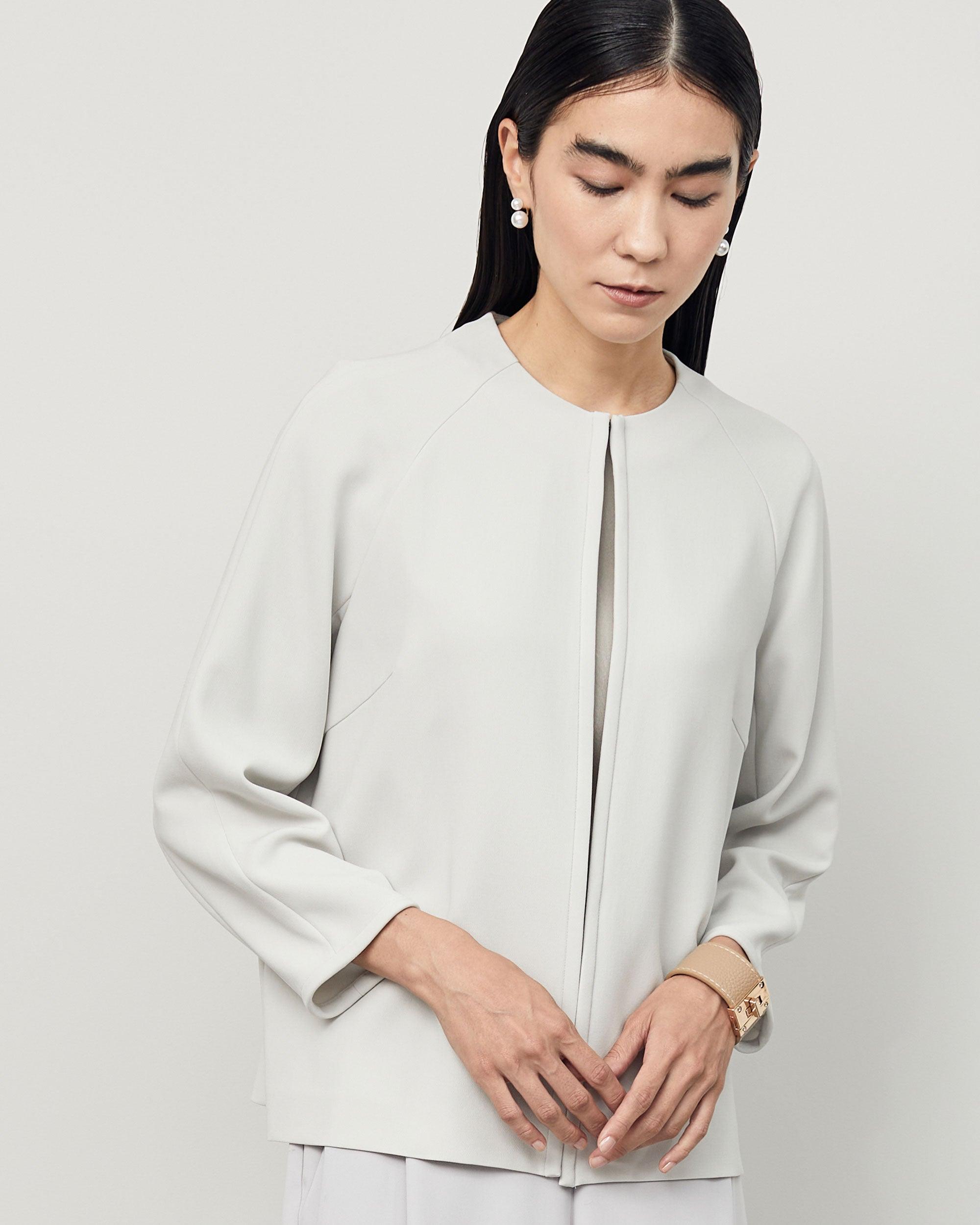 フロントホック8分袖ジャケット - SOÉJU online store｜上質な大人の