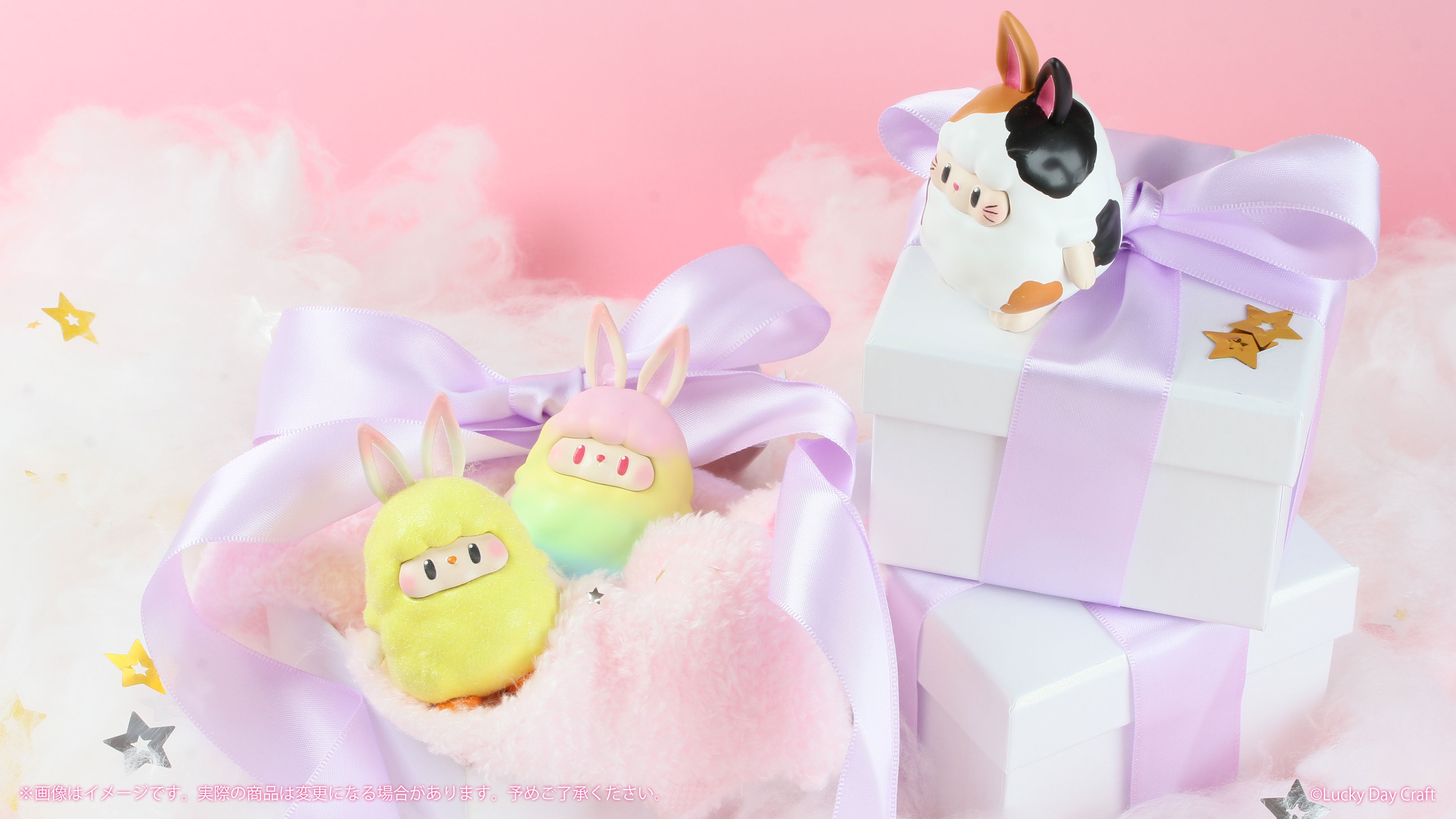 予約受付終了】BUNNY MAY MASCOT FIGURE【1BOX／6個入】《予約：2025年11