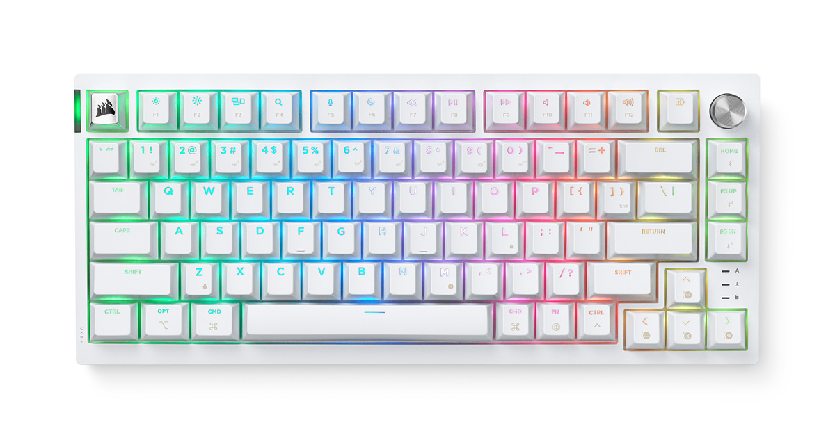 CORSAIR K65 PLUS WIRELESSメカニカルゲーミングキーボード for Mac