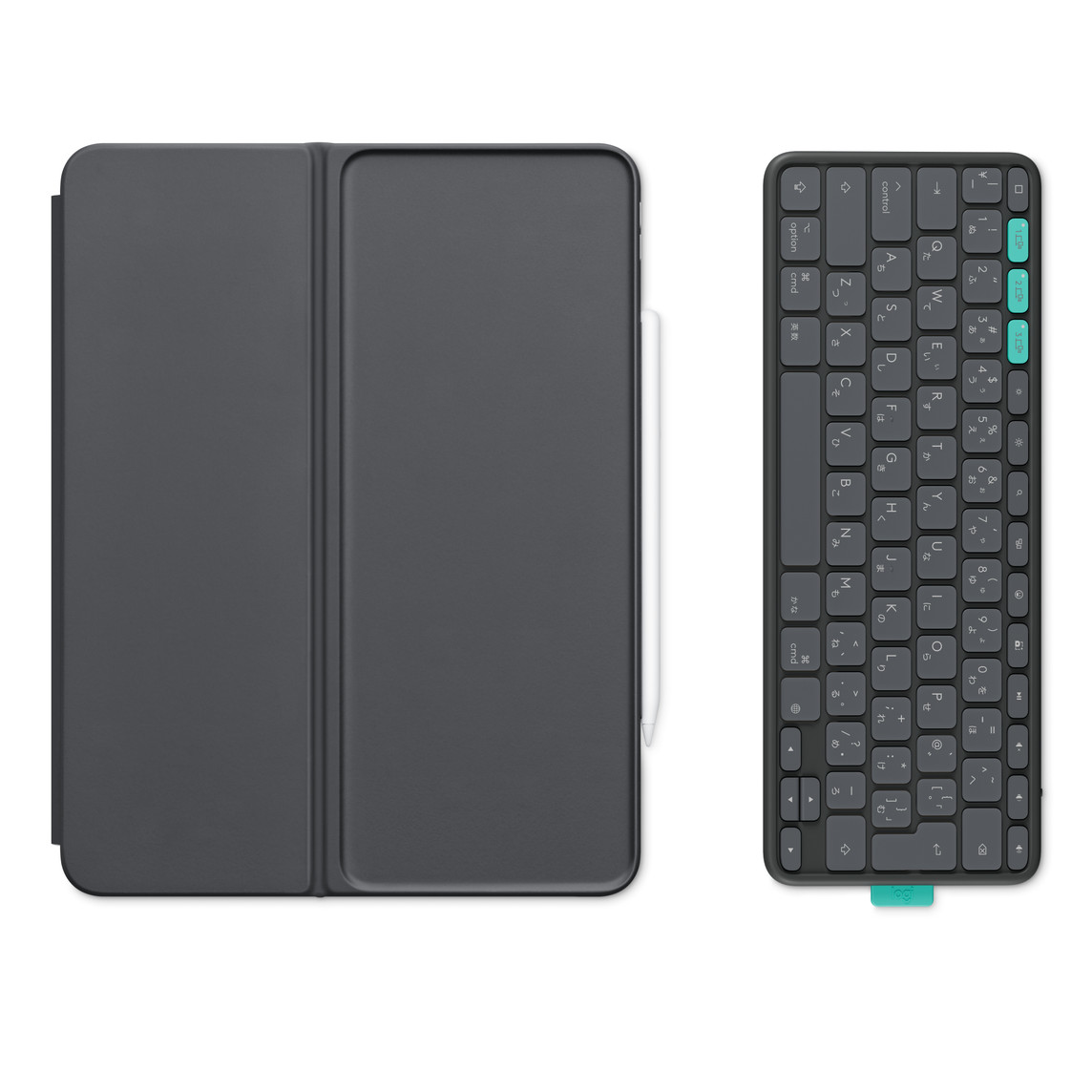 13インチiPad AirとiPad Pro用Logicool Flip Folio Keyboard Case