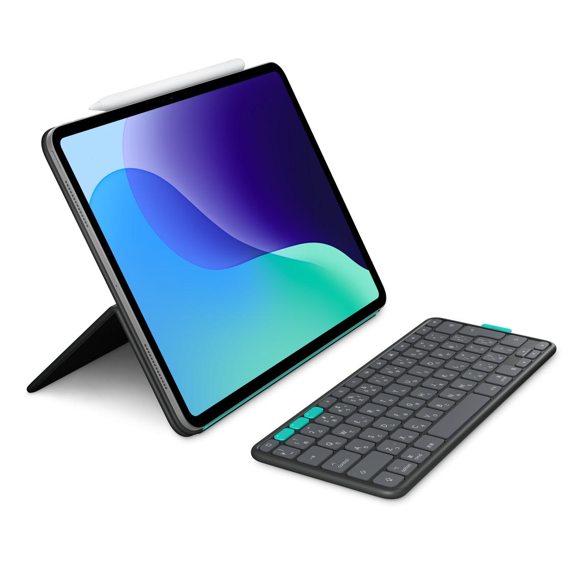 13インチiPad AirとiPad Pro用Logicool Flip Folio Keyboard Case