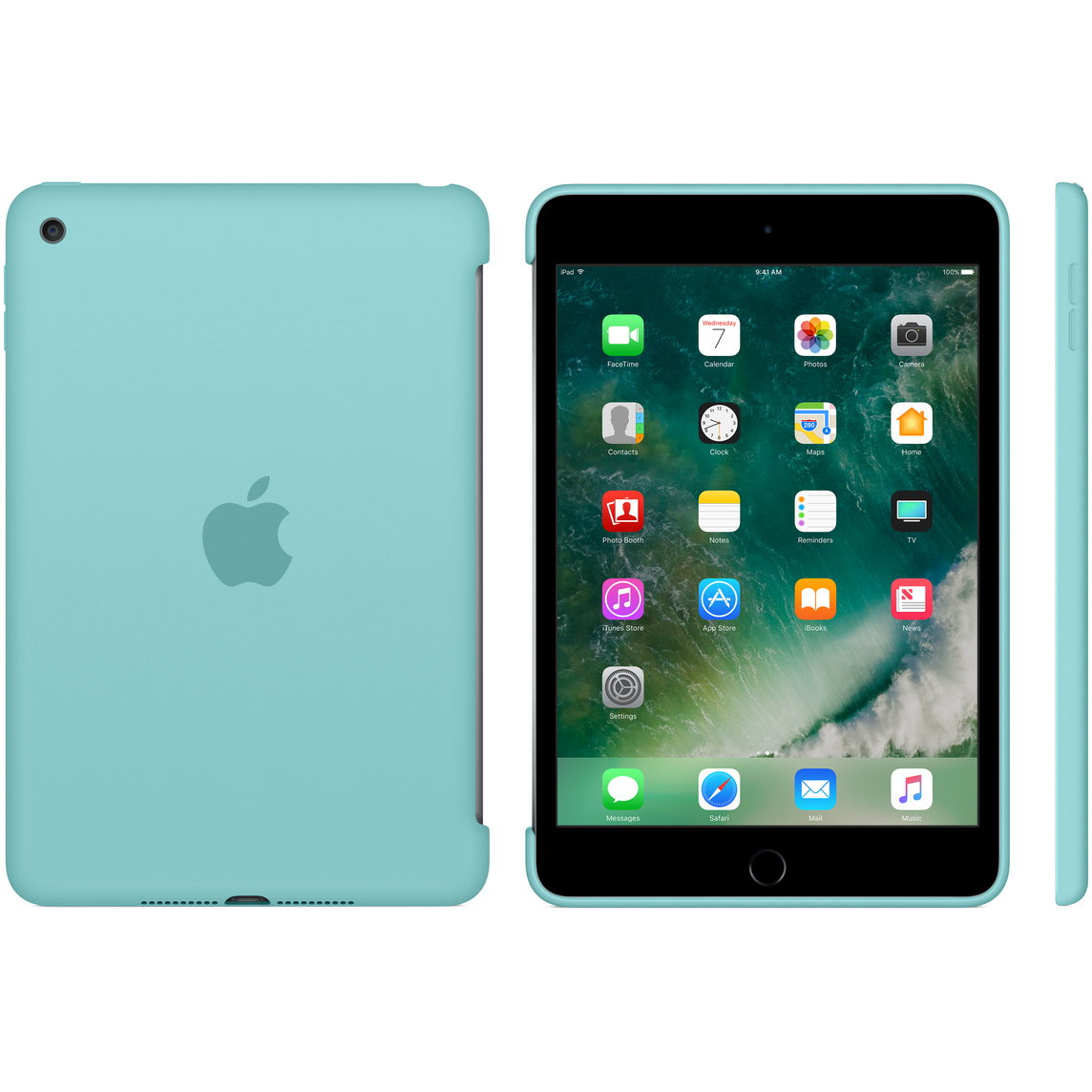 iPad mini 4シリコーンケース - シーブルー - Apple（日本）