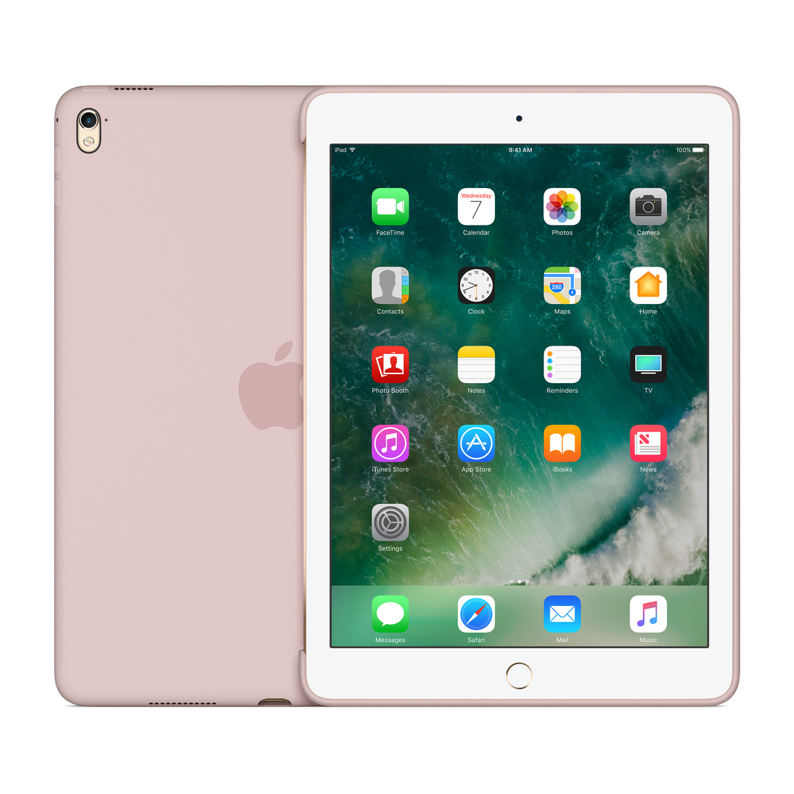 9.7インチiPad Pro用シリコーンケース - ピンクサンド - Apple（日本）