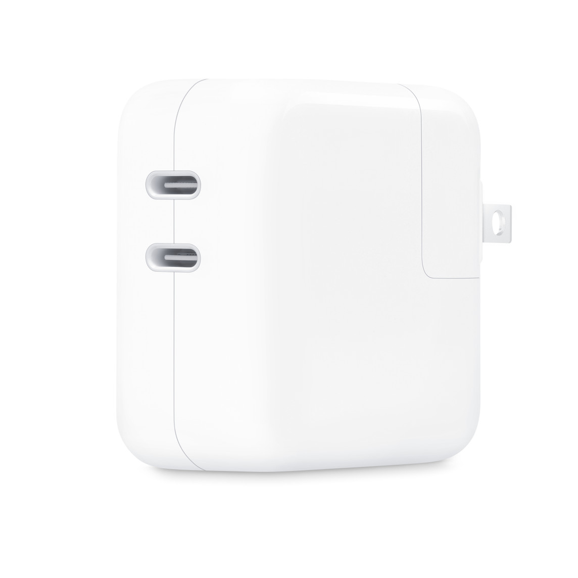 デュアルUSB-Cポート搭載35W電源アダプタ - Apple（日本）