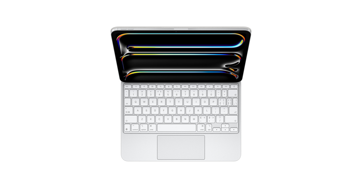 11インチiPad Pro（M5）用Magic Keyboard - 中国語（拼音）- ホワイト