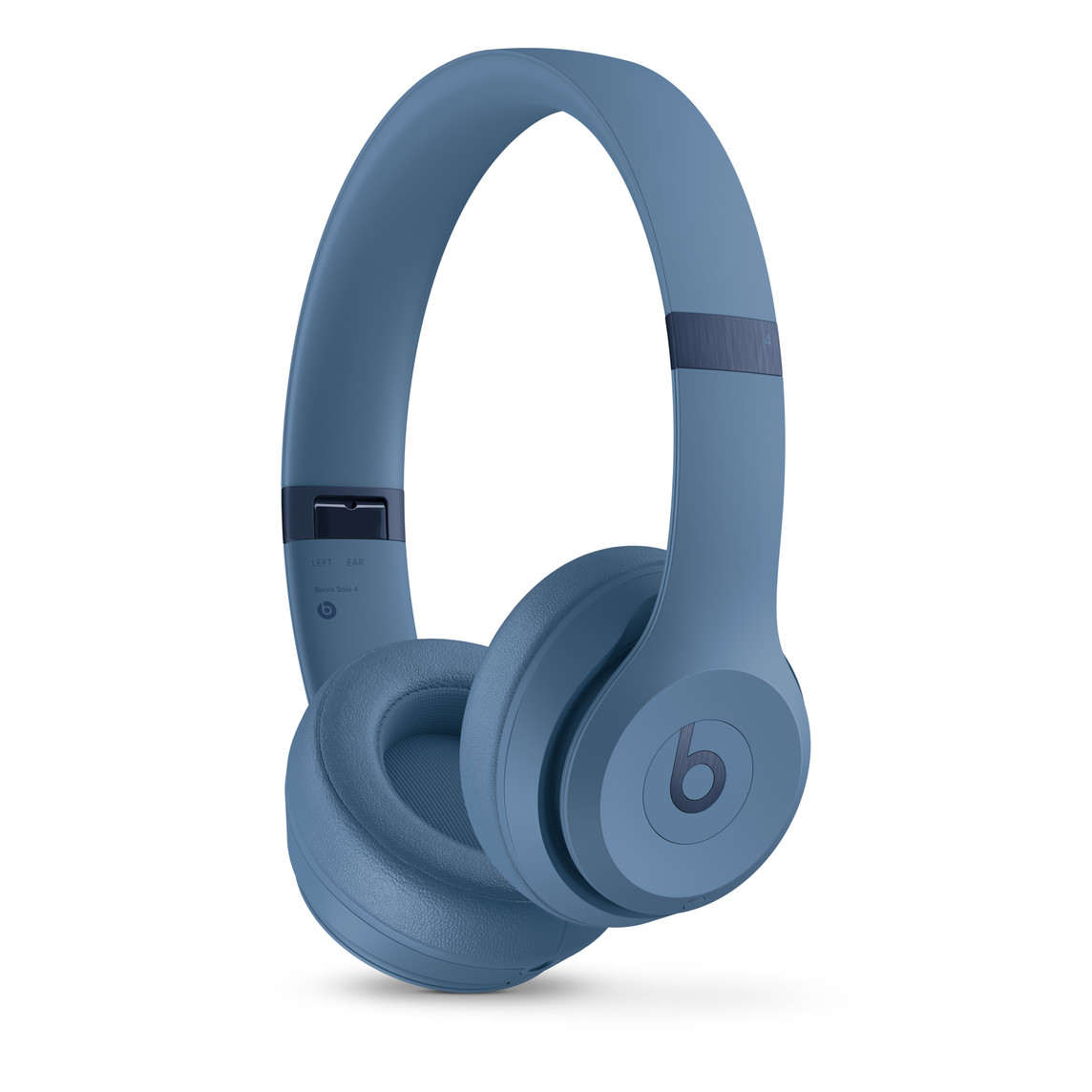 Beats Solo 4 — On-Ear Wireless Headphones — Slate Blue - Education