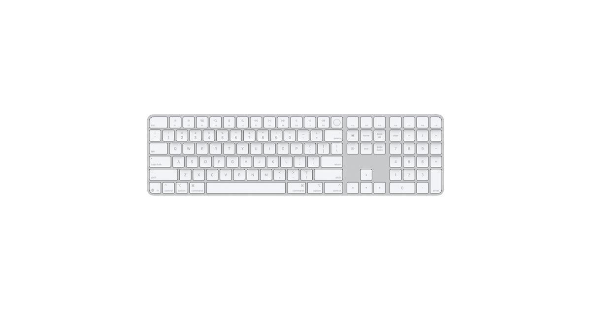 Appleシリコン搭載Macモデル用Touch ID搭載Magic Keyboard（テンキー