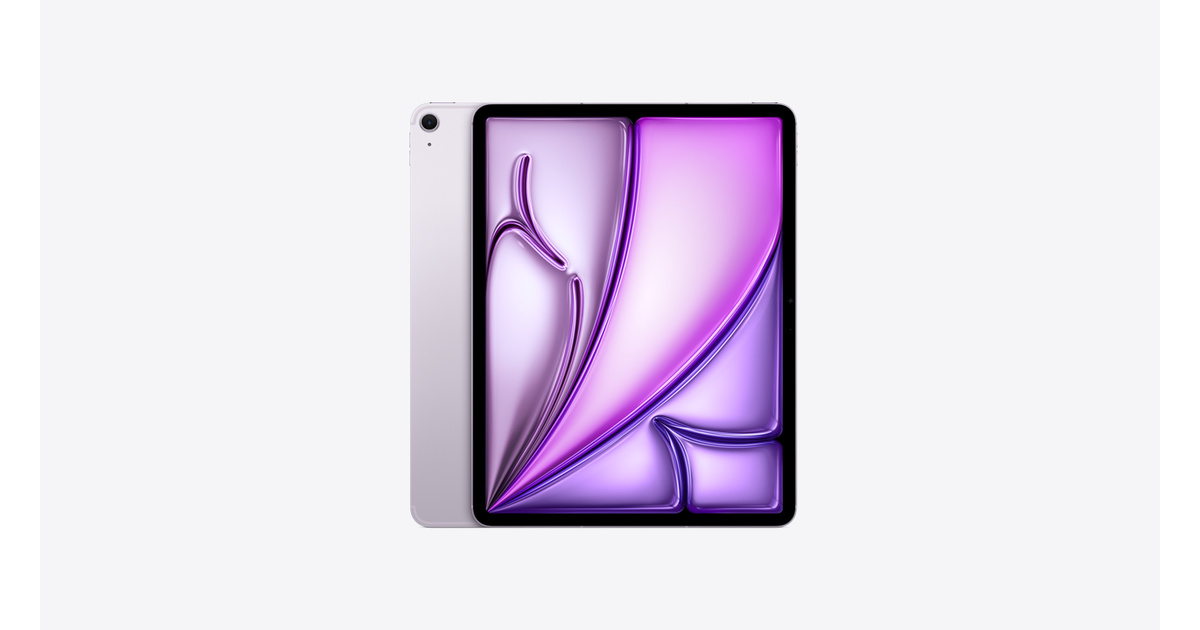 Buy 13-inch iPad Air Wi-Fi + Cellular 128GB - Purple - Apple