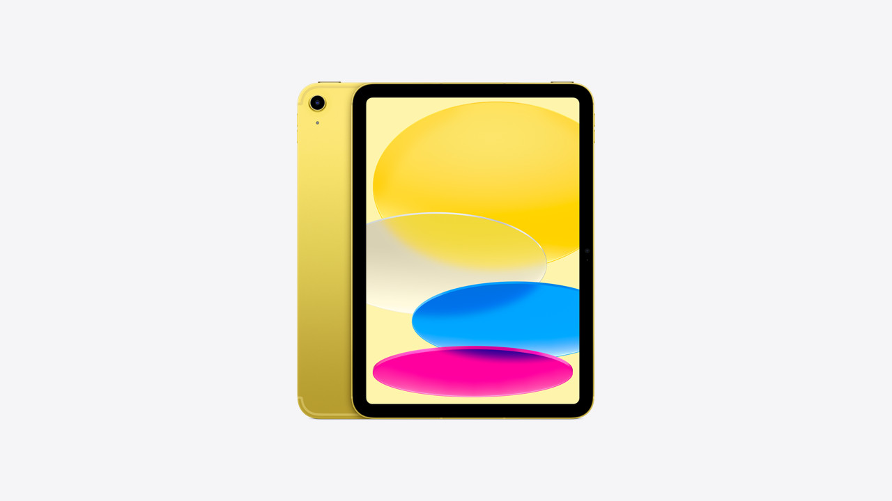 Buy iPad Wi‑Fi + Cellular 512GB - Yellow - Apple