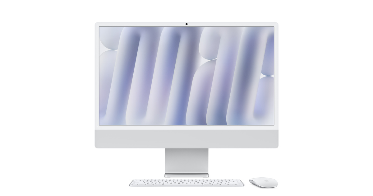 Refurbished 24-inch iMac Apple M4 Chip with 8-Core CPU and 8-Core
