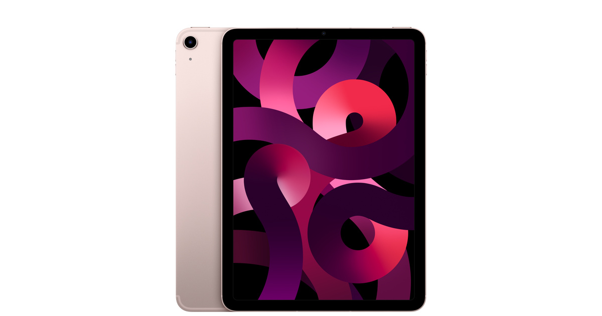 Refurbished iPad Air Wi-Fi + Cellular 256GB - Pink (5th Generation
