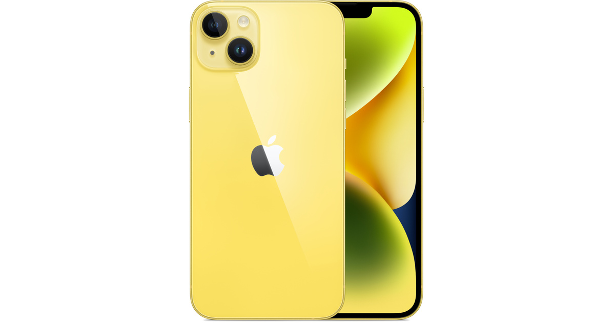 Refurbished iPhone 14 Plus 128GB - Yellow (Unlocked) - Apple