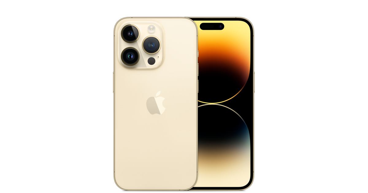 Refurbished iPhone 14 Pro 128GB - Gold (Unlocked) - Apple