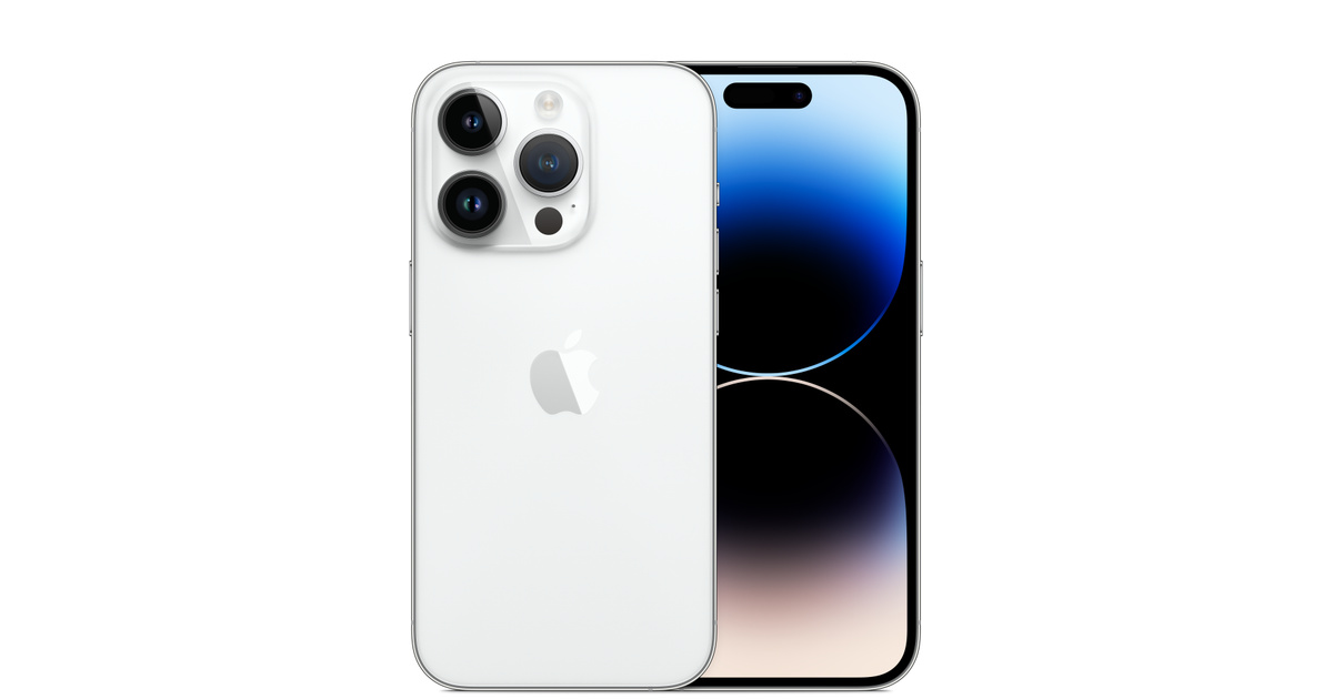 Refurbished iPhone 14 Pro 256GB - Silver (Unlocked) - Apple