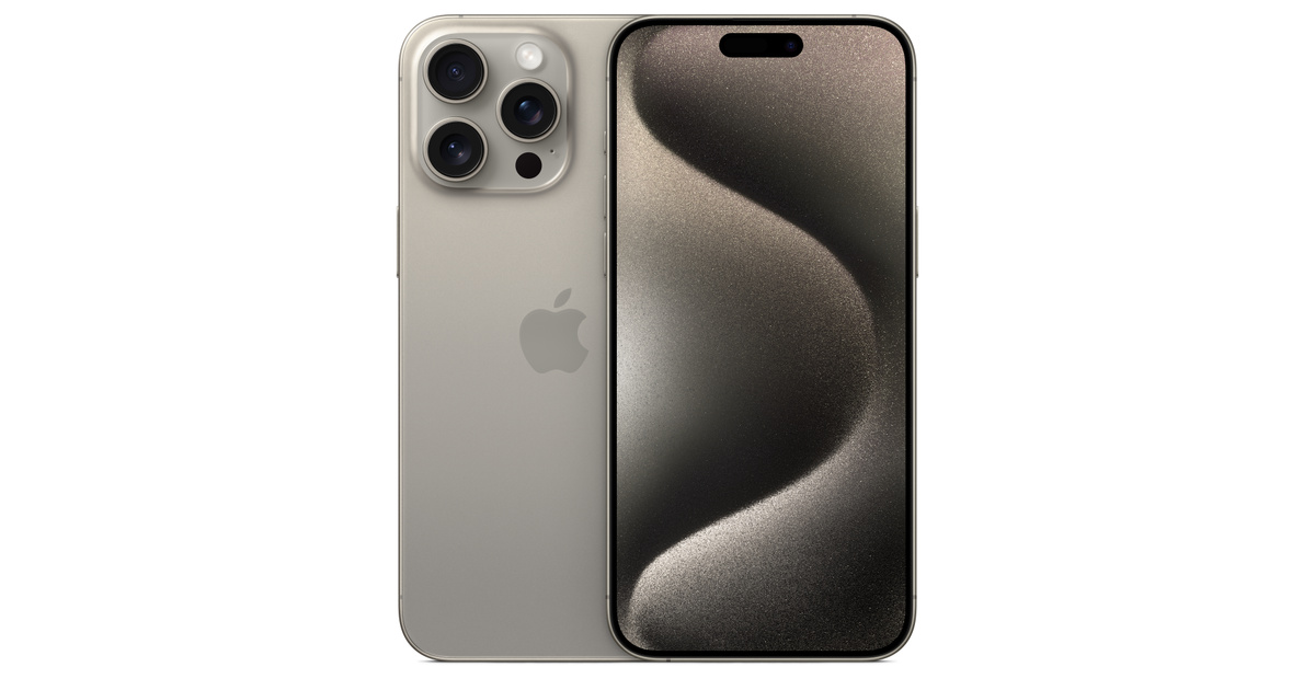 iPhone 15 Pro Max 512GB - ナチュラルチタニウム（SIMフリー）[整備済