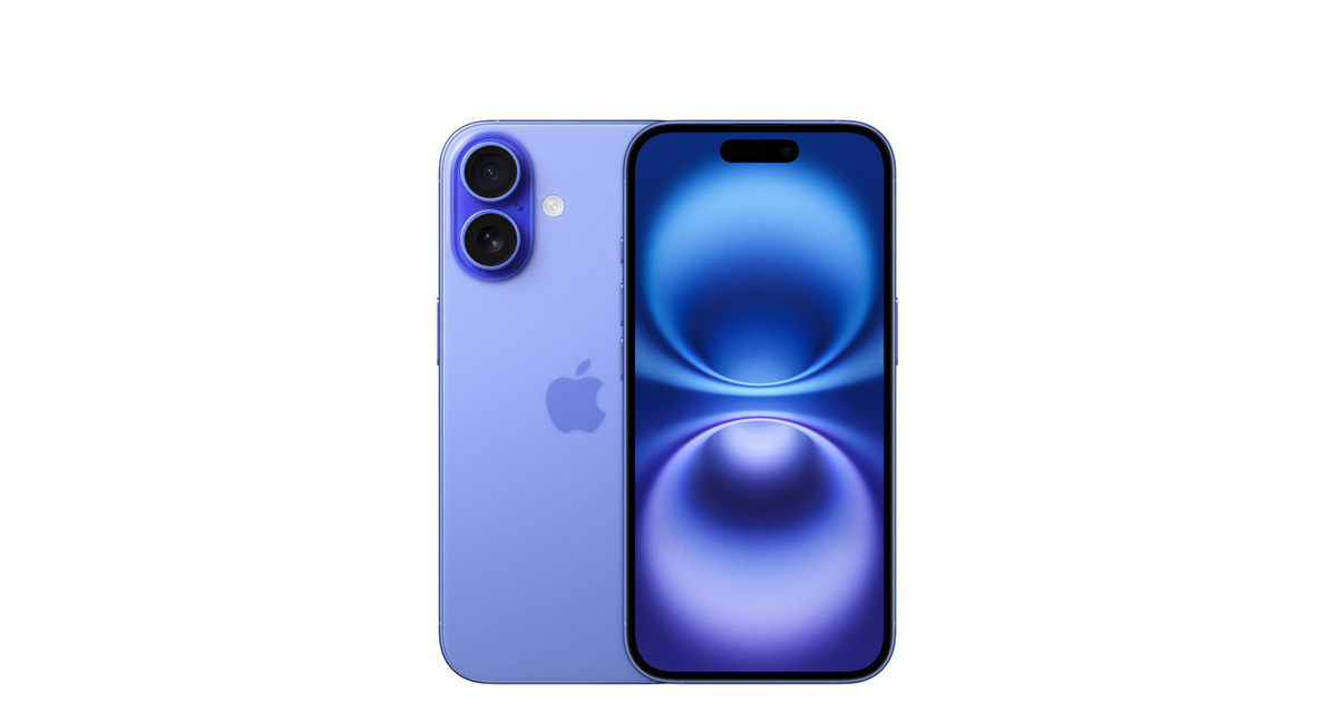 iPhone 16 256GB - ウルトラマリン（SIMフリー）[整備済製品] - Apple