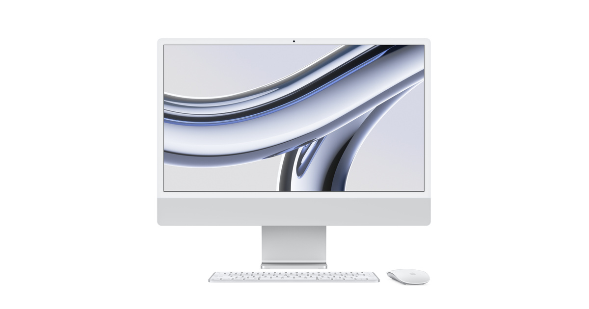 Refurbished 24-inch iMac Apple M3 Chip with 8-Core CPU and 8-Core