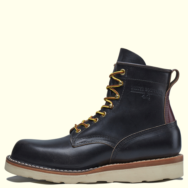 WHITE'S】 4Q FOREMAN(6H(24.5cm) BLACK CX/#8 BURGUDY): White's