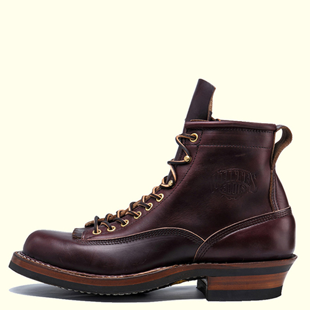 ホワイツ 6インチ スモークジャンパー レースTOトゥ BURGUNDY CX